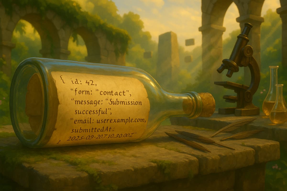 Serverless Contact Form in a Bottle
